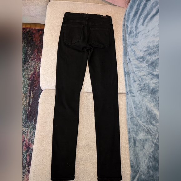 CITIZENS OF HUMANITY Avedon Slick Skinny Leg Black Jeans. Size 26.😎 - Picture 4 of 12